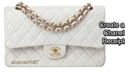 chanel bag receipt online|chanel bag official website.